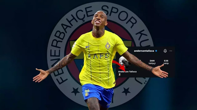 Anderson Taliskanın "Fənərbağça" ilə müqavilə imzalamaq üçün İstanbula gələcəyi vaxt bəlli oldu