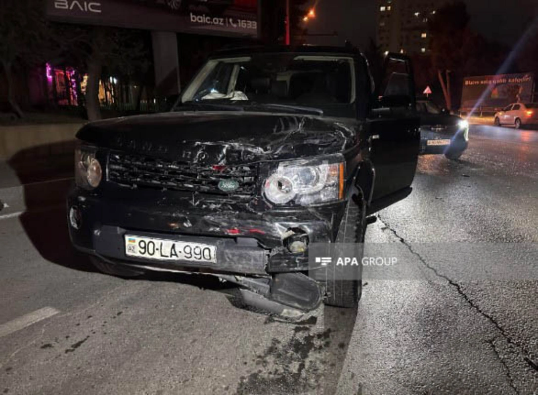 Bakıda lüks avtomobilin törətdiyi qəzada xəsarət alan şəxsin son durumu AÇIQLANDI