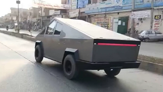 Pakistan'da Tesla Cybertruck'ının mini versiyonu hazırlandı