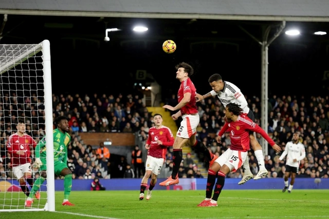 İngiltere Premier Ligi: Manchester United, Fulham'ı 1-0 mağlup etti