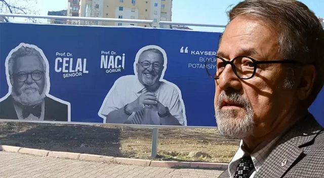 Naci Görür'ü çileden çıkaran afiş: "Densizlik, bu sözler benim değil"