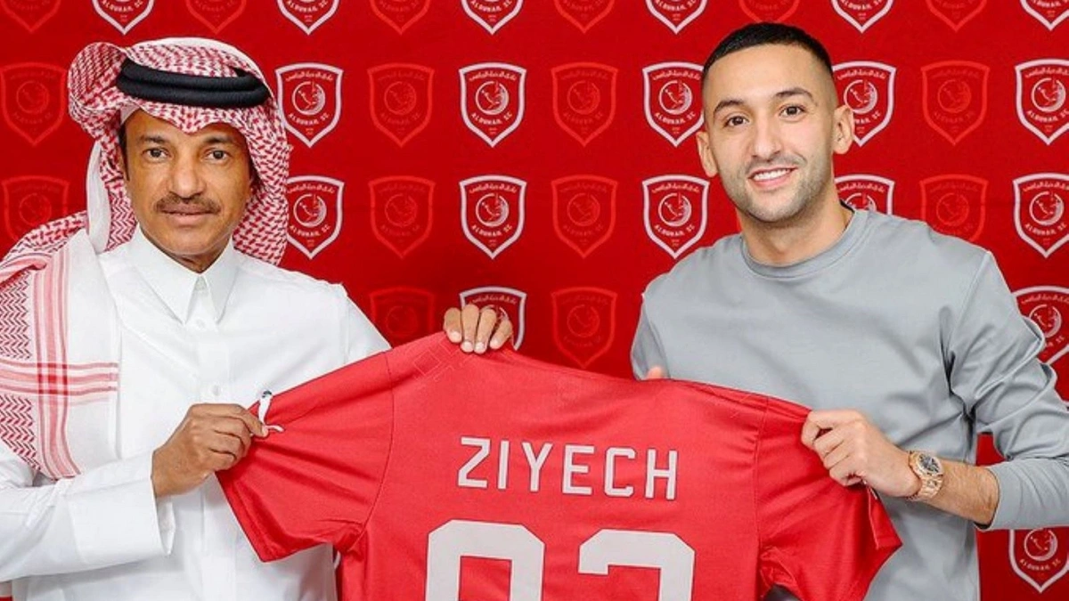 Hakim Ziyech'ten sürpriz hamle: Katar ekibi Al-Duhail'e imza attı