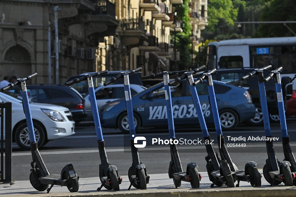 Kiçik elektrik nəqliyyat vasitələrinin parklanma yerləri müəyyənləşdi