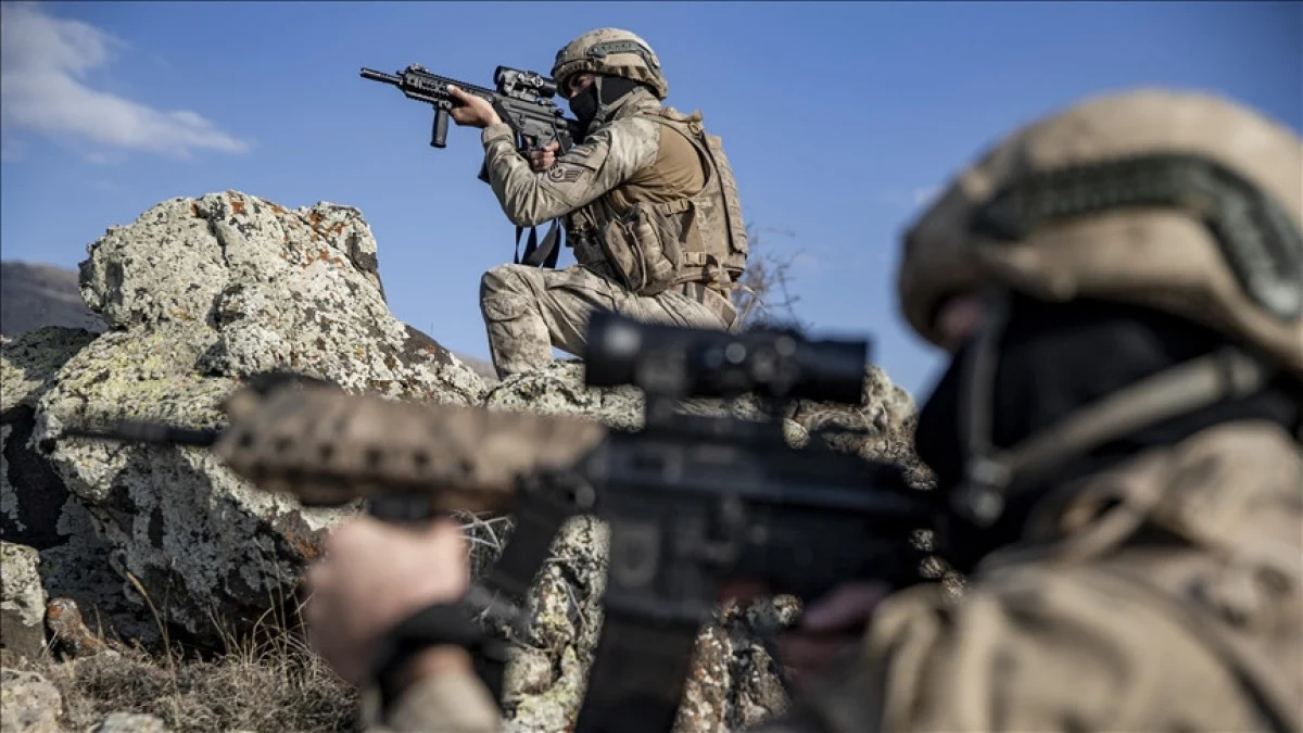 Irak'ın kuzeyinde 2 PKK'lı terörist etkisiz hale getirildi