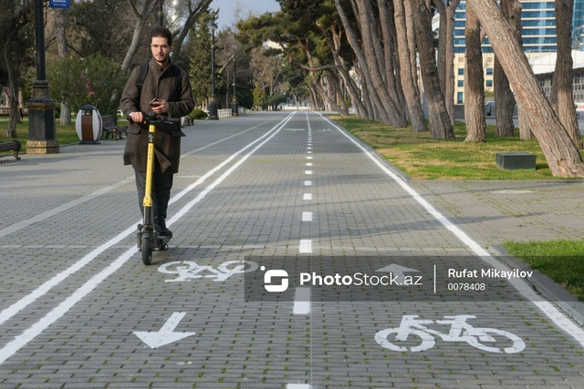 Velosiped və skuter istifadəçilərinin sayı artır, Bakıda mikromobillik inkişaf edir