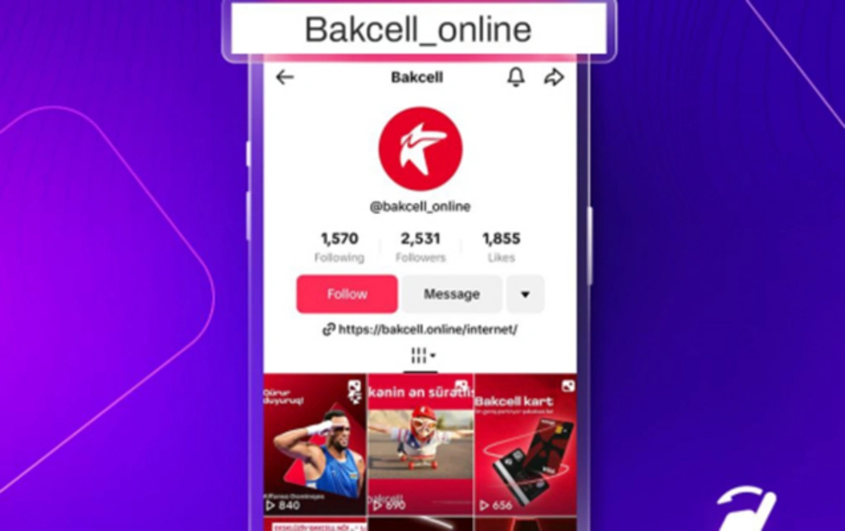 "TikTok"da "Bakcell" adından DƏLƏDUZLUQ