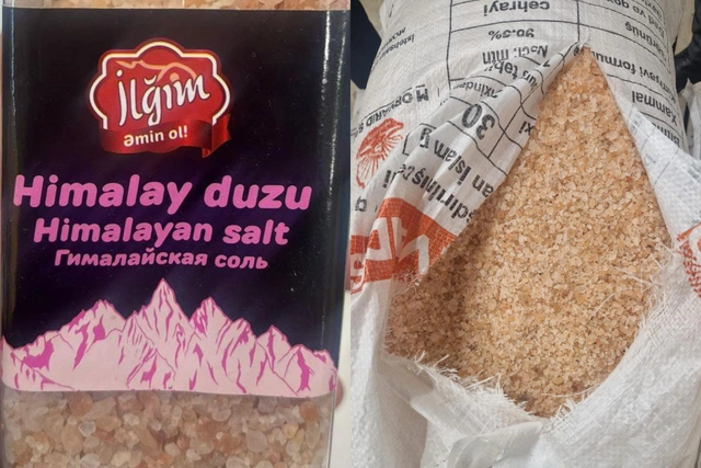 "İlğım" əmtəə nişanlı saxta "Himalay duzu" satışdan geri çağırılıb