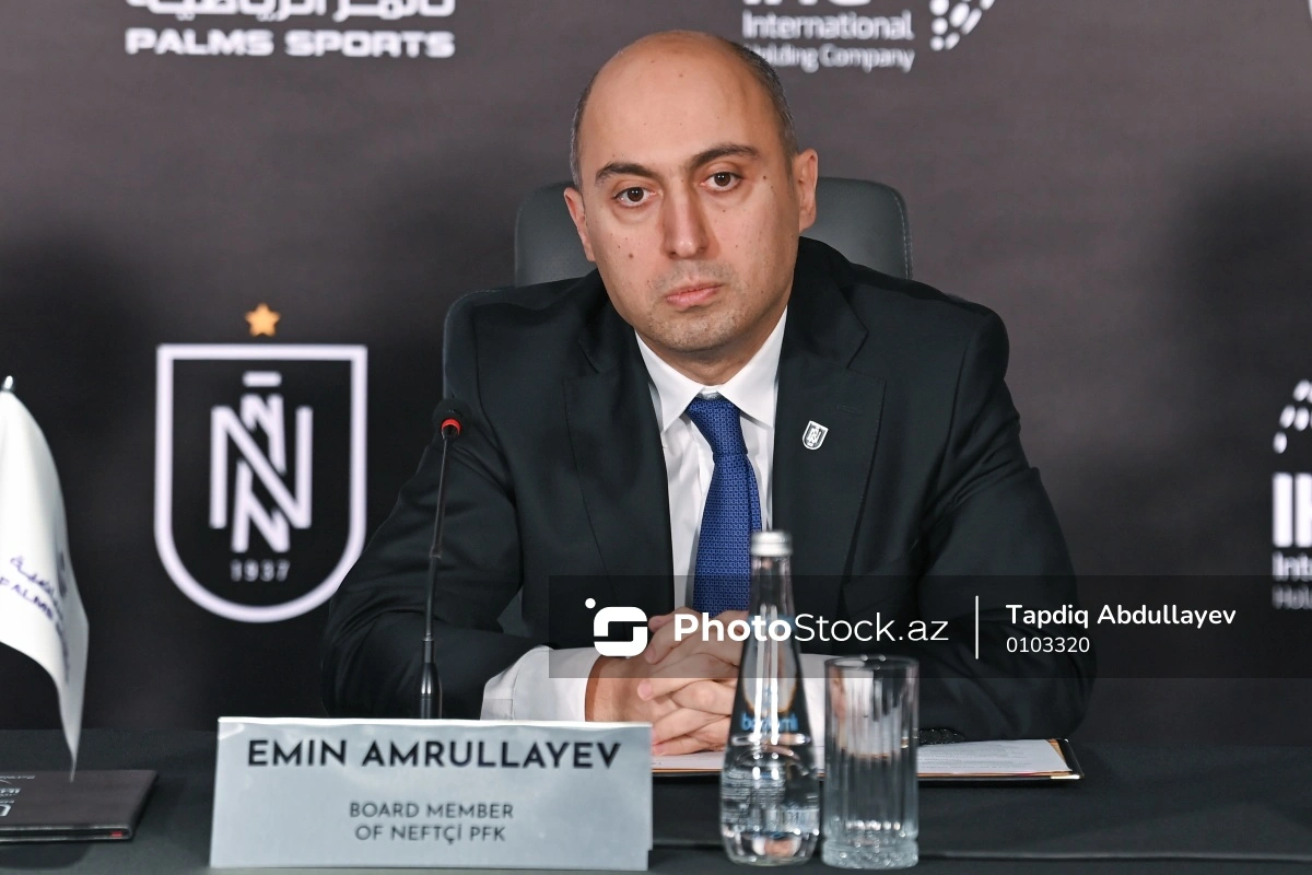 Emin Əmrullayev: "Neftçi" Azərbaycan futbolunun simasıdır"