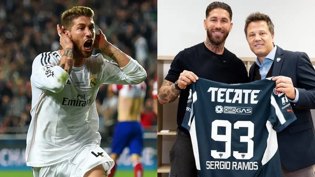 Serxio Ramosun "Monterrey"dəki yeni forma nömrəsi "Atletiko Madrid"i ələ salmaq üçün seçilib