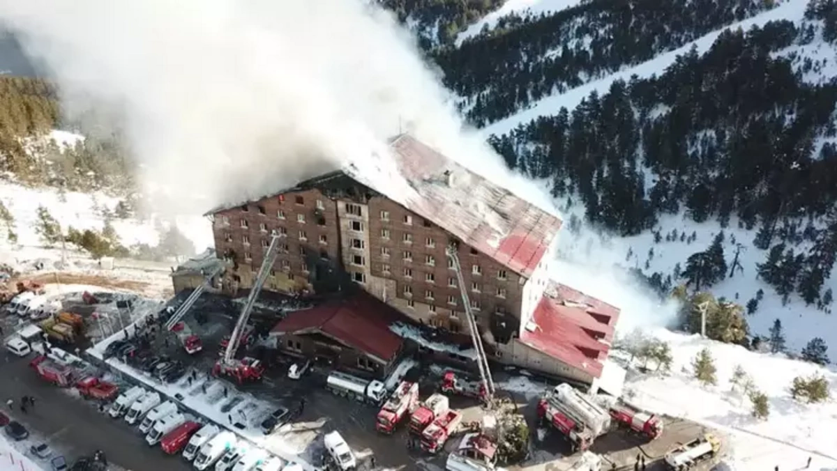 Kartalkaya'daki otel yangını soruşturmasında tutuklu sayısı 22'ye yükseldi