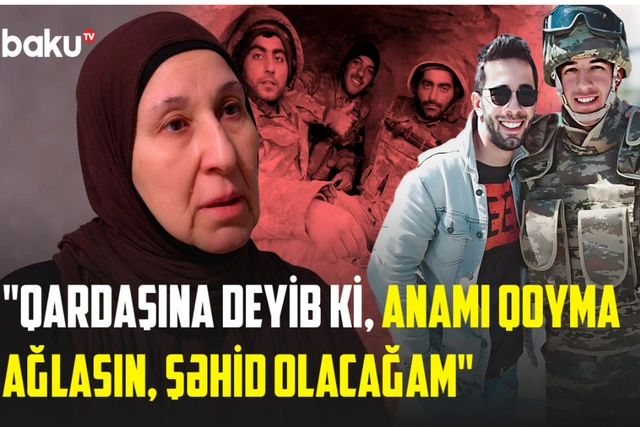 "Oğlumun həyatının nöqtəsi qəfil qoyuldu": Anası şəhidin ölüm xəbərini necə öyrəndi?