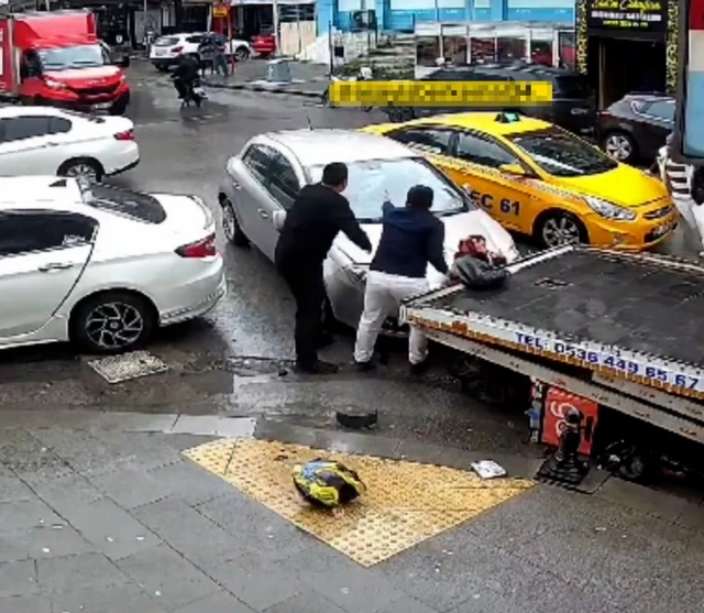 Pendik'te aynasını kırdı diye kuryeyi ağır yaraladı: Sürücüden şok eden savunma