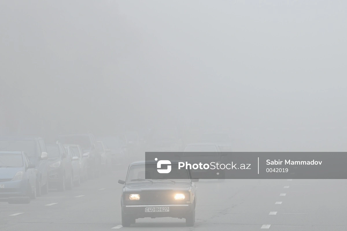 В Азербайджане на дорогах снизится дальность видимости