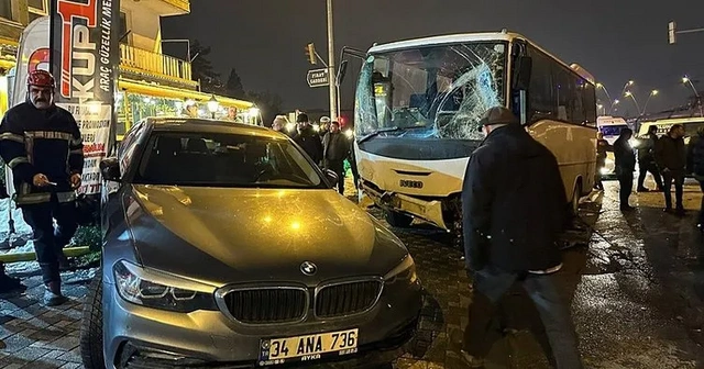 Kayseri'de zincirleme kaza: 7 yaralı