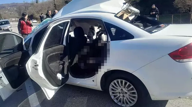 Giresun'da feci kaza: 3 kişi olay yerinde hayatını kaybetti