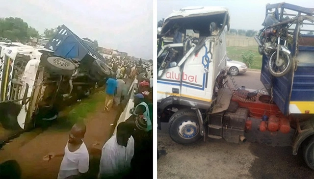 Nigeriyada ağır yol qəzası: Onlarla ölü və yaralı var