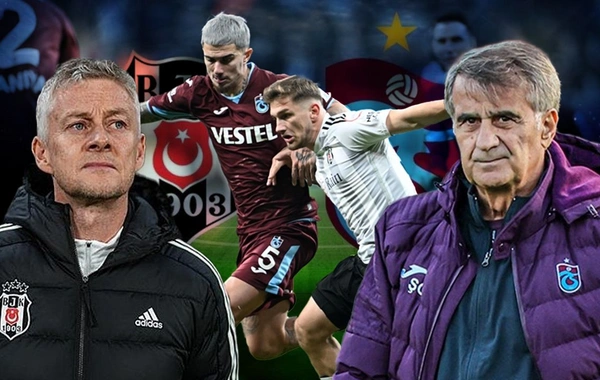 Beşiktaş ile Trabzonspor Avrupa için bu akşam karşı karşıya geliyor