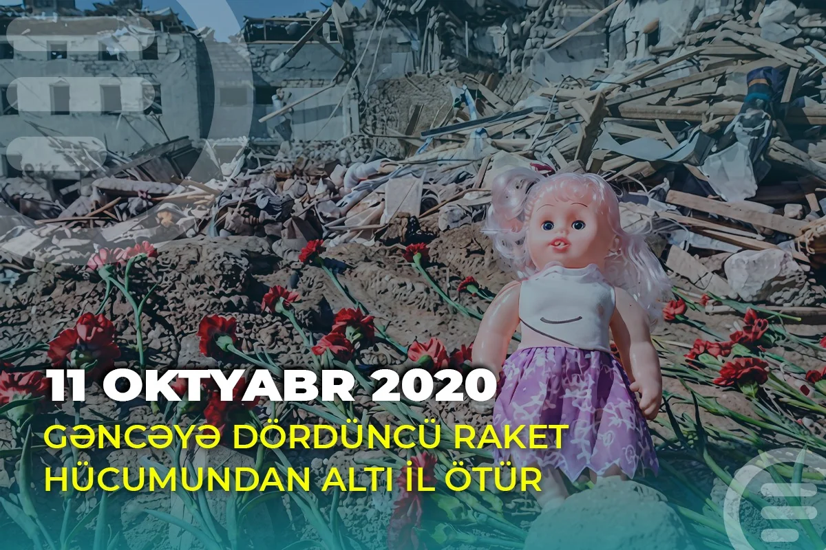 Gəncəyə dördüncü raket hücumundan altı il ötür - Video