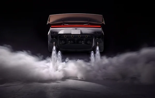 Tesla представила летающий автомобиль - Видео