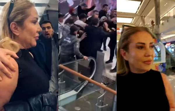 Türkiyədə radikallar yəhudi qadına hücum çəkdilər - Video