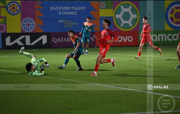 Чемпионат мира FIFA U-15: сборная Азербайджана провела очередный матч - Фото/Видео