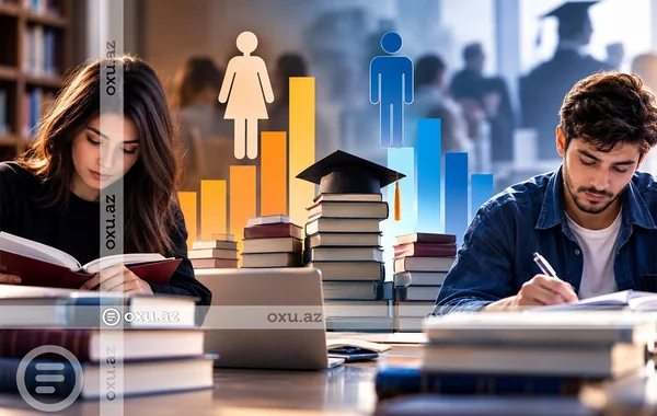 Qadınlar, yoxsa kişilər? - Təhsil statistikasında diqqətçəkən fərqlər - Foto