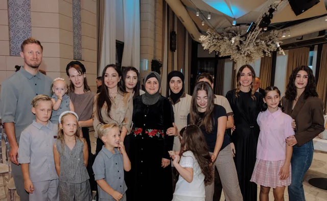Leyla Əliyeva və Arzu Əliyeva "Cənnətin ariyası" adlı layihə çərçivəsində təqdim olunan konsertdə iştirak ediblər - Foto
