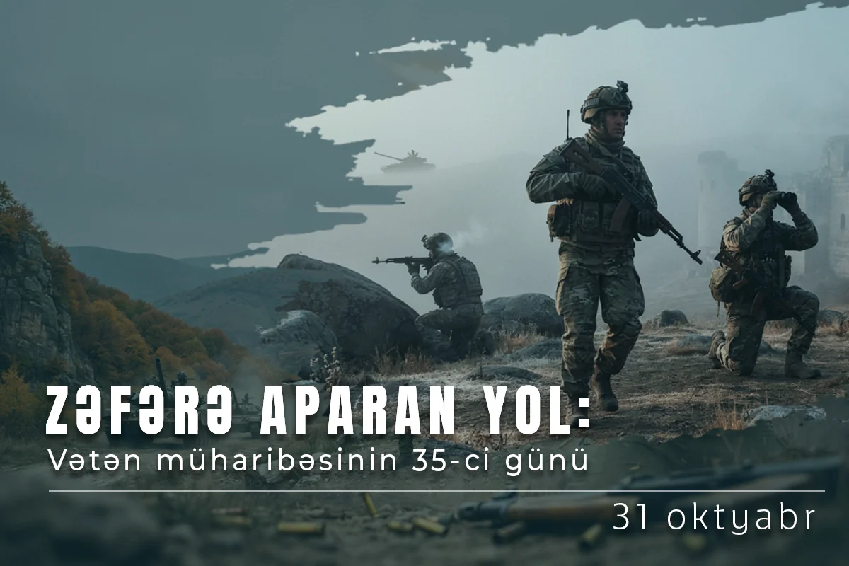 Vətən müharibəsinin 35-ci günü: Düşmənin kəşfiyyat-diversiya qrupu məhv edilir - Video