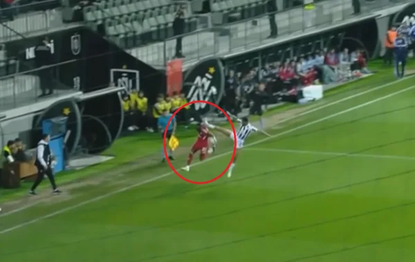 "Neftçi"nin futbolçusu kobudluğuna görə ikioyunluq cəzalandırıldı - Video