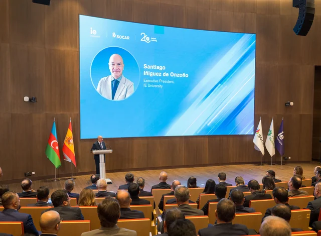 PAŞA Holding və SOCAR-ın dəstəyi ilə IE Universitetinin Liderlik və İnnovasiya Mərkəzi Azərbaycanda fəaliyyətə başlayır - Foto