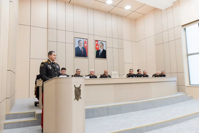 Daxili İşlər Nazirliyində Kollegiya iclası keçirilib - Foto