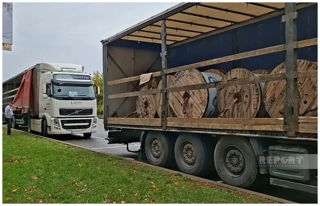 Украина получила отправленное Азербайджаном энергооборудование на 2.5 млн манатов - Фото