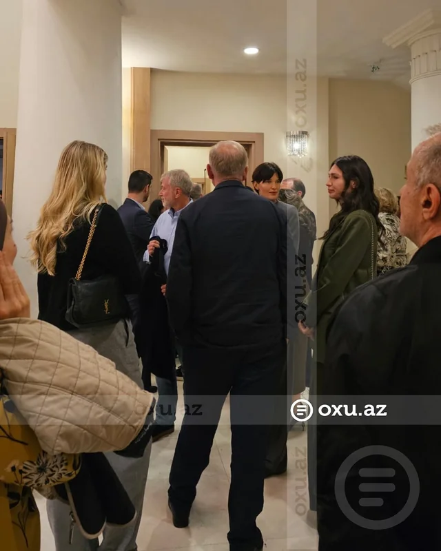 Roman Abramoviç Bakıya gəlib - Foto