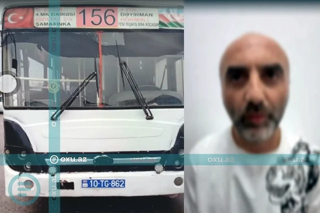 Narkotik aludəçisi olan avtobus sürücüsü həbs olundu - Video