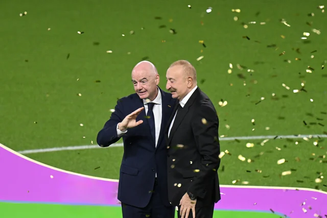 Prezident İlham Əliyev FIFA U-15 World Cup and Festivalın final matçını izləyib, mükafatlandırma mərasimində iştirak edib - Foto/Video