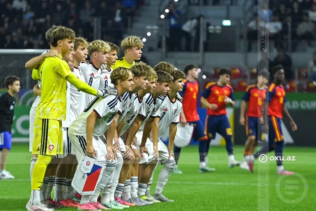 İspaniya millisi Bakıda keçirilən FIFA U-15 dünya çempionatının qalibi oldu - Foto