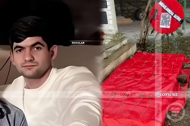 Bakıda ağır qəzada ölən gəncin fotoları