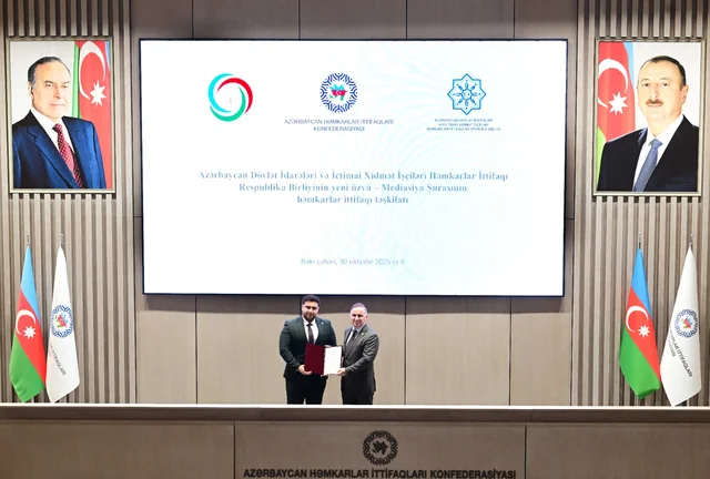 Mediasiya Şurasında ilk həmkarlar ittifaqı təşkilatı yaradılıb - Foto