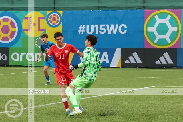 Сборная Азербайджана проиграла последний матч на FIFA U-15 - Фото