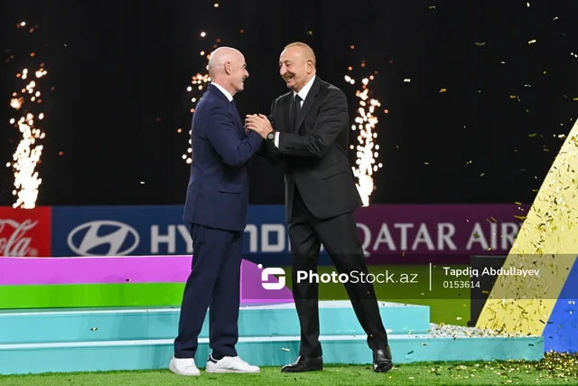 Prezident İlham Əliyev FIFA U-15 World Cup and Festivalın final matçını izləyib, mükafatlandırma mərasimində iştirak edib - Foto/Video