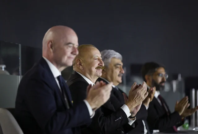 Prezident İlham Əliyev FIFA U-15 World Cup and Festivalın final matçını izləyib, mükafatlandırma mərasimində iştirak edib - Foto/Video