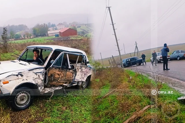 Cəlilabadda üç avtomobil toqquşdu: Xəsarət alanlar var - Video