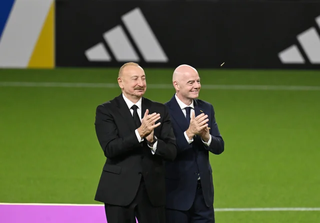 Prezident İlham Əliyev FIFA U-15 World Cup and Festivalın final matçını izləyib, mükafatlandırma mərasimində iştirak edib - Foto/Video