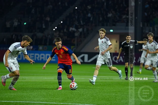 İspaniya millisi Bakıda keçirilən FIFA U-15 dünya çempionatının qalibi oldu - Foto