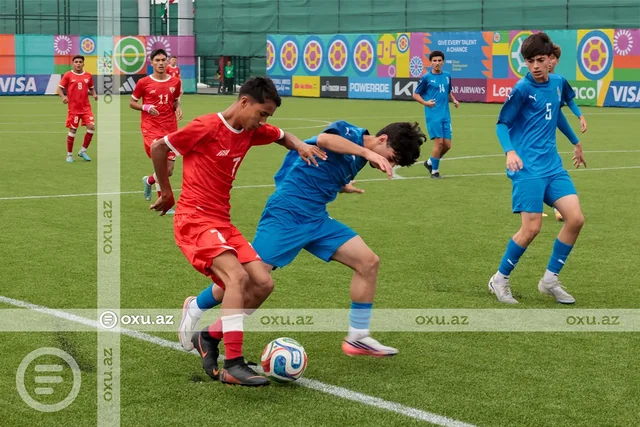 Сборная Азербайджана проиграла последний матч на FIFA U-15 - Фото
