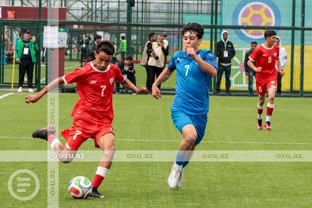 Сборная Азербайджана проиграла последний матч на FIFA U-15 - Фото
