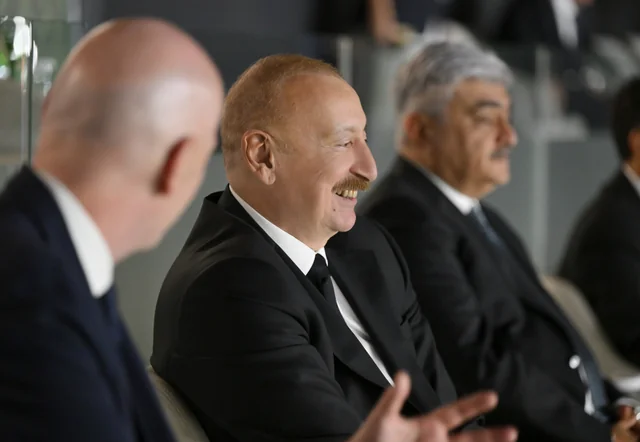 Prezident İlham Əliyev FIFA U-15 World Cup and Festivalın final matçını izləyib, mükafatlandırma mərasimində iştirak edib - Foto/Video