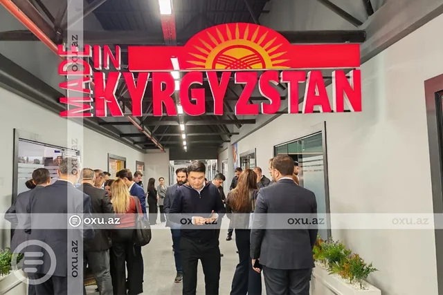 В Баку открылся торговый дом Кыргызстана - Фото