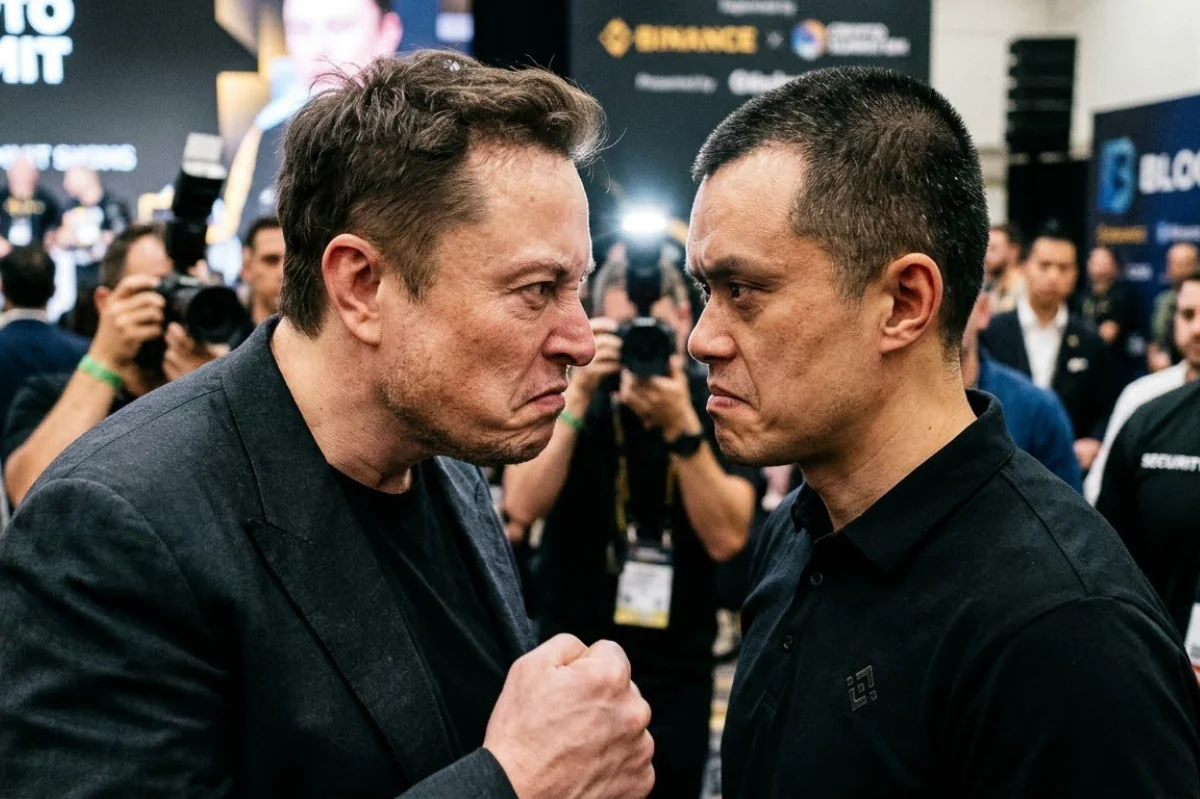 İlon Mask və Binance qurucusu arasında gərginlik: Bir milyard dollarlıq xatırlatma