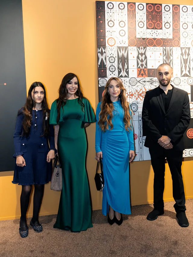 Alyona Əliyeva Baku Art Weekend sərgi festivalından paylaşım edib - Foto
